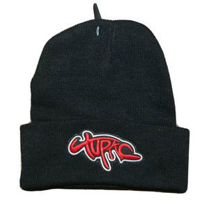 Tupac Beanie Rap Icon Beanie Hat Winter Skull Cap 2Pac 2 Pac